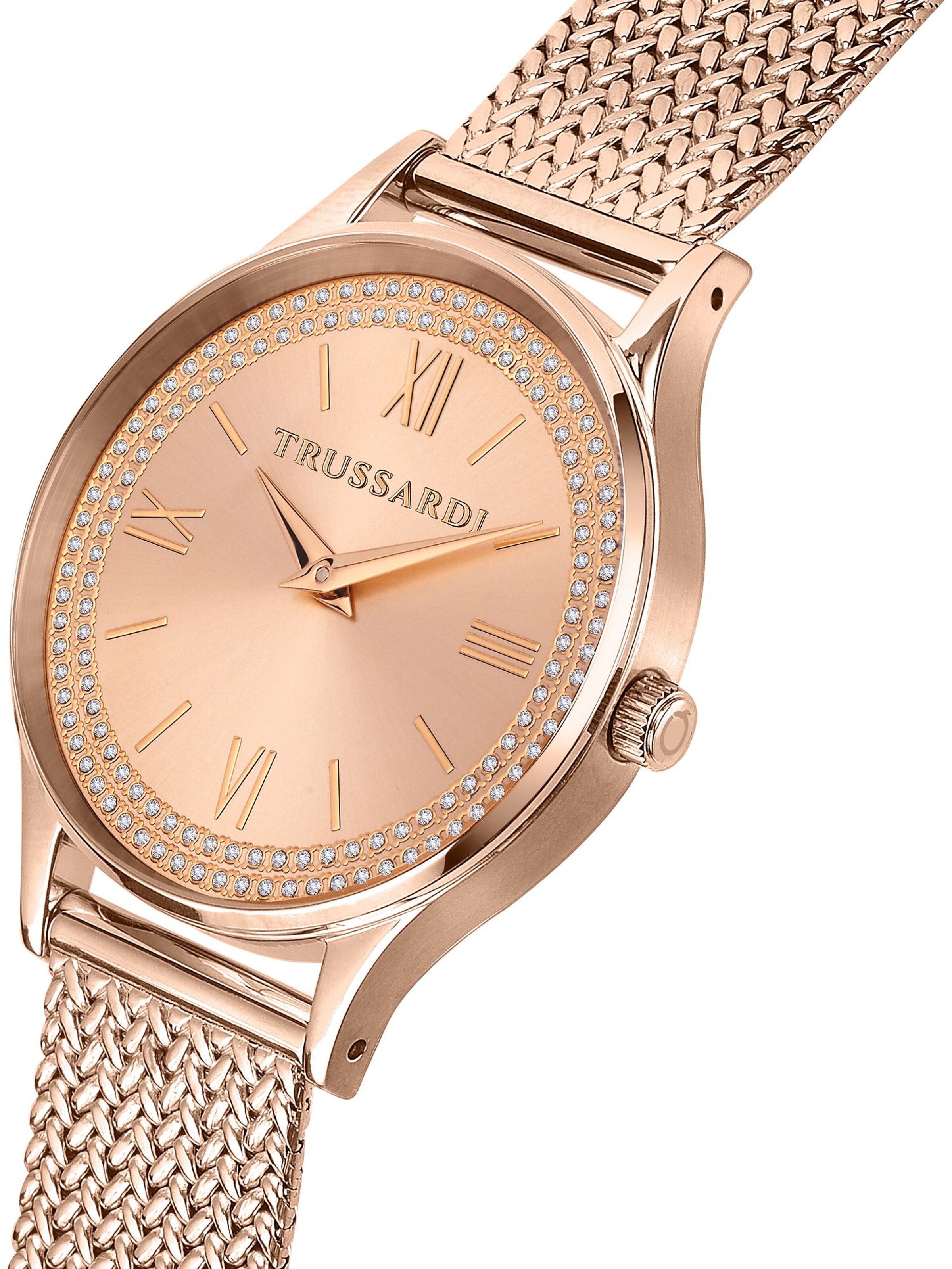 Trussardi Analoguhr in Pink