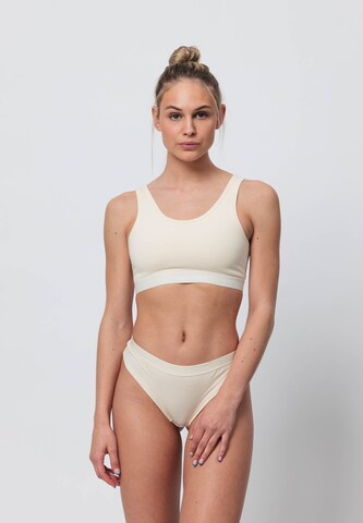 SNOCKS Bralette Bra in Beige