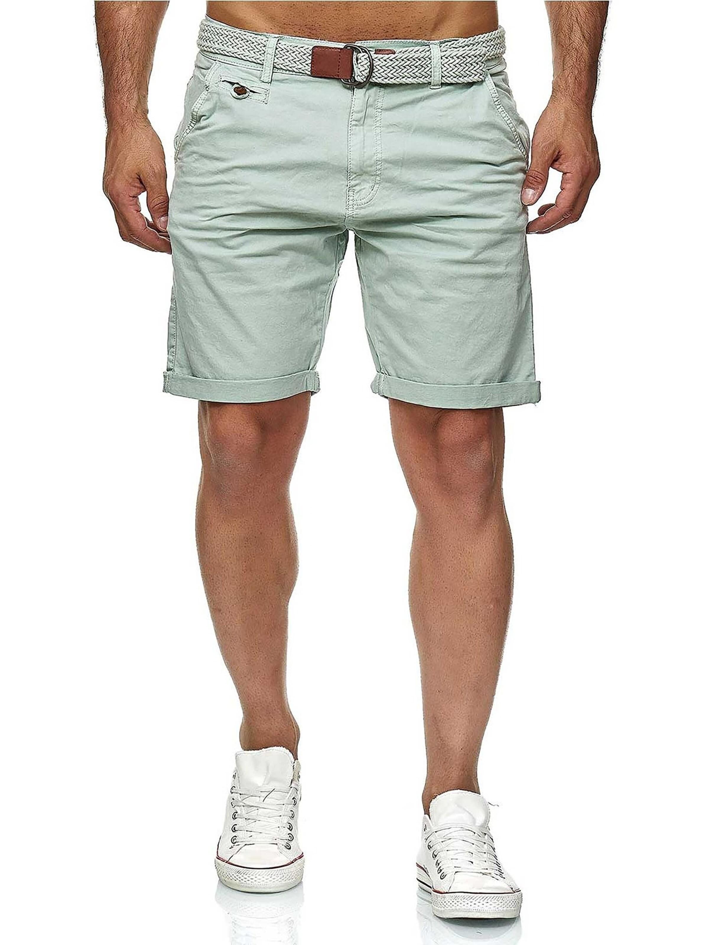 INDICODE Regular Pants 'Indicode Conor' in Green: front