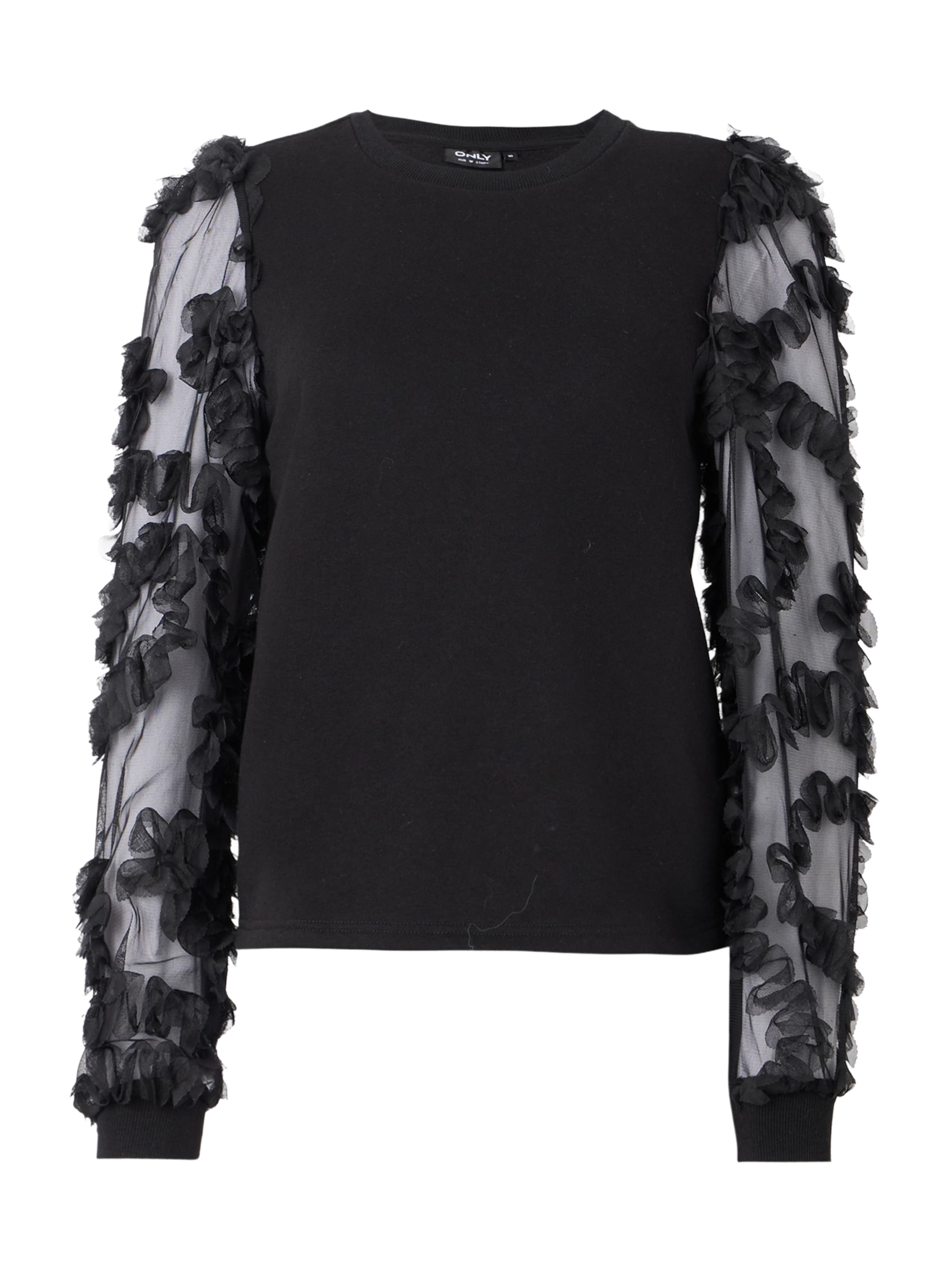 ONLY Mikina 'ONLLavin' - Čierna: predná strana