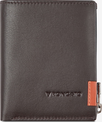Roncato Portemonnaie 'Monaco' in Braun: Vorderseite