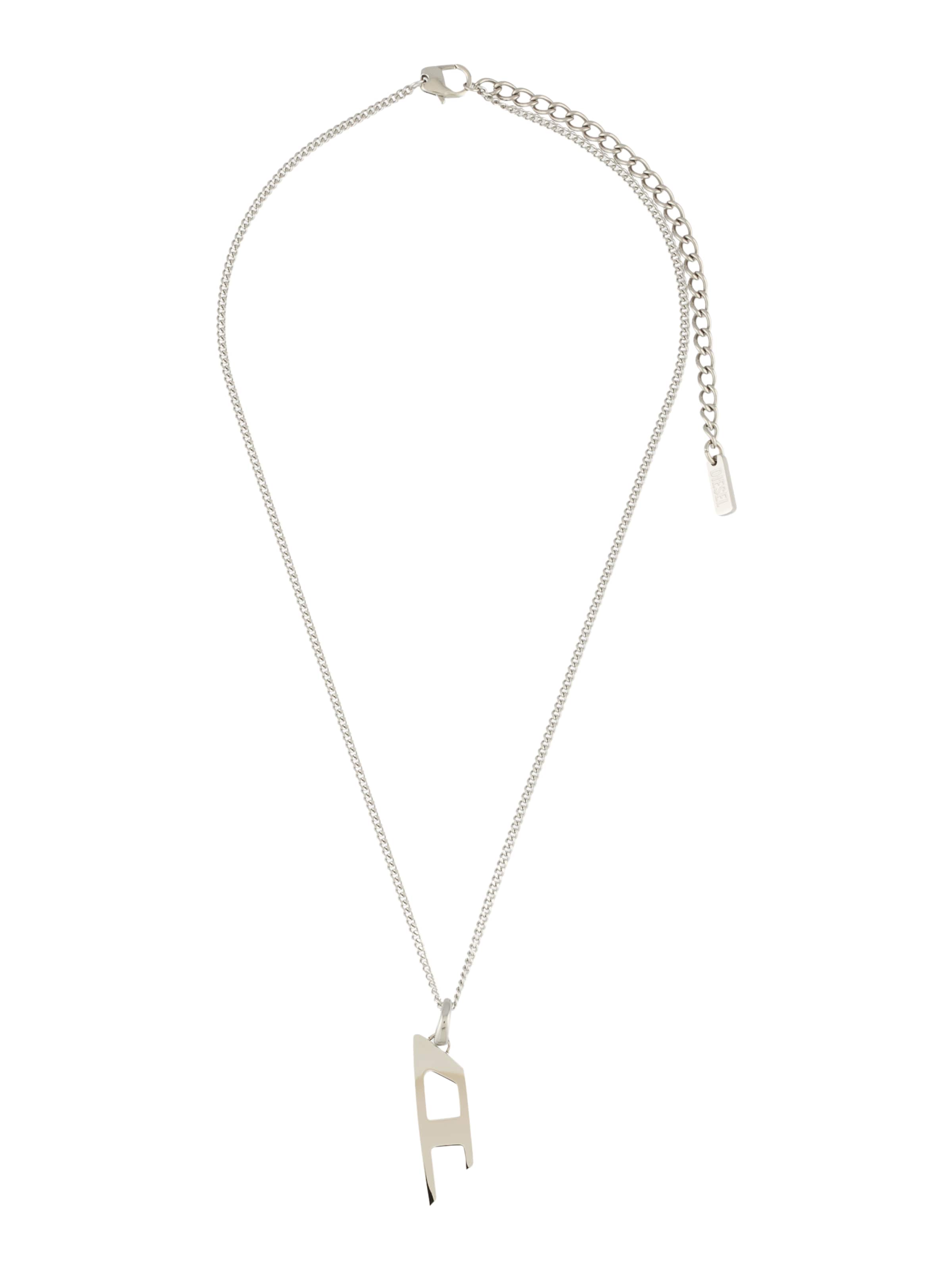 DIESEL - Colar em prata: frente