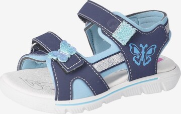 RICOSTA Sandals in Blue: front