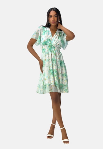 Robe d’été Elara en bleu : devant