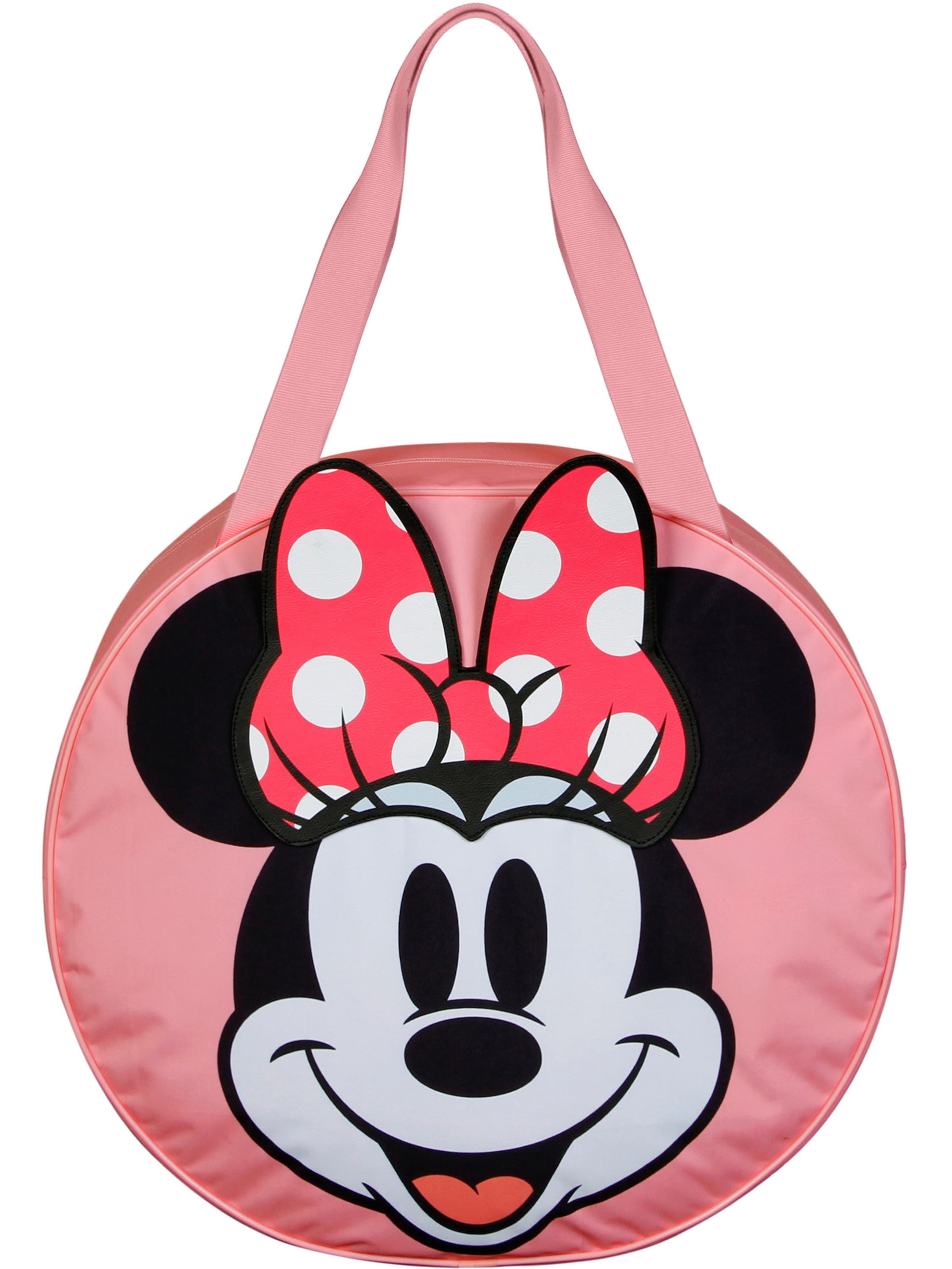 DISNEY Strandtasche 'Face-Jumbo Beach' in Pink