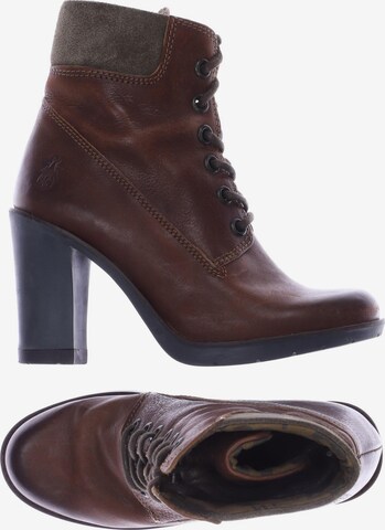 FLY LONDON Dress Boots in 36 in Brown: front