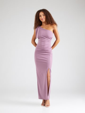 WAL G. Evening dress 'TALIA' in Purple: front