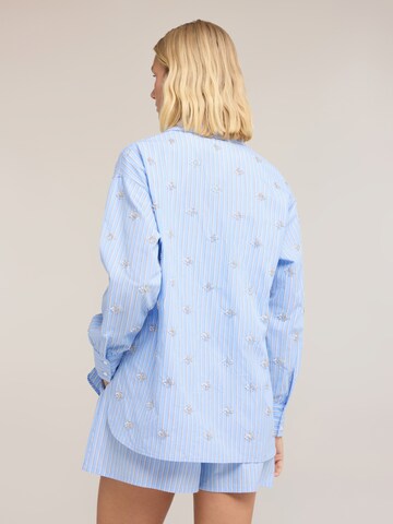 MOTIVI Bluse‌‌‌‌‌‌‌‌ in Blau