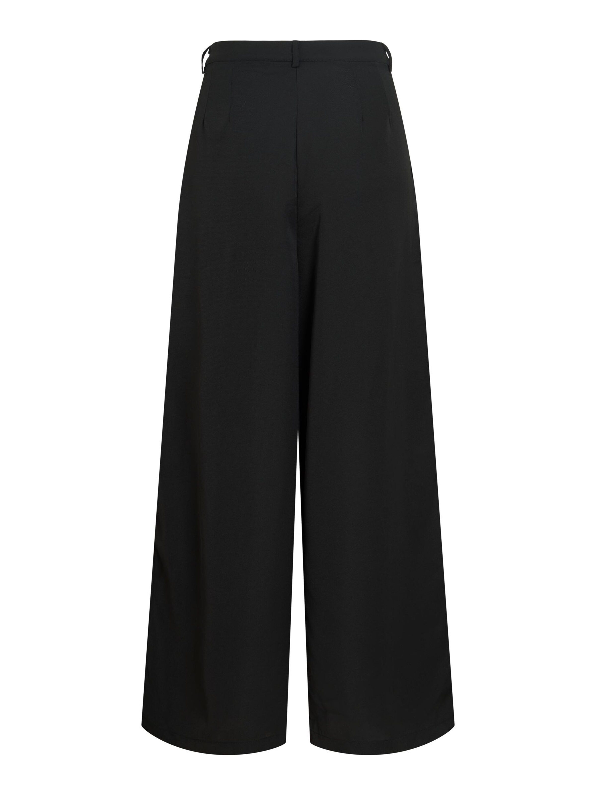 VILA - Pierna ancha Pantalón plisado 'VILee' en negro