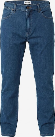 WRANGLER Tapered Jeans 'RIVER Light & Soft Denim' in Blau: Vorderseite