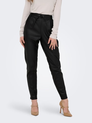 ONLY Baggy Broek 'Poptrash' in Zwart: voorkant