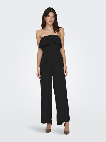 ONLY Jumpsuit in Schwarz: Vorderseite