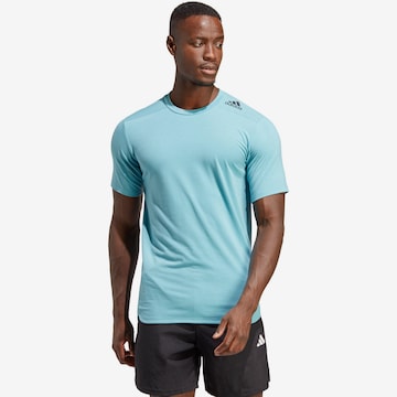 ADIDAS SPORTSWEAR Sportshirt 'Designed for Training' in Blau: predná strana