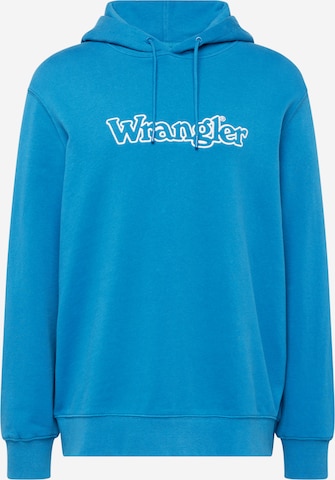 WRANGLER Sweatshirt in Blue: front