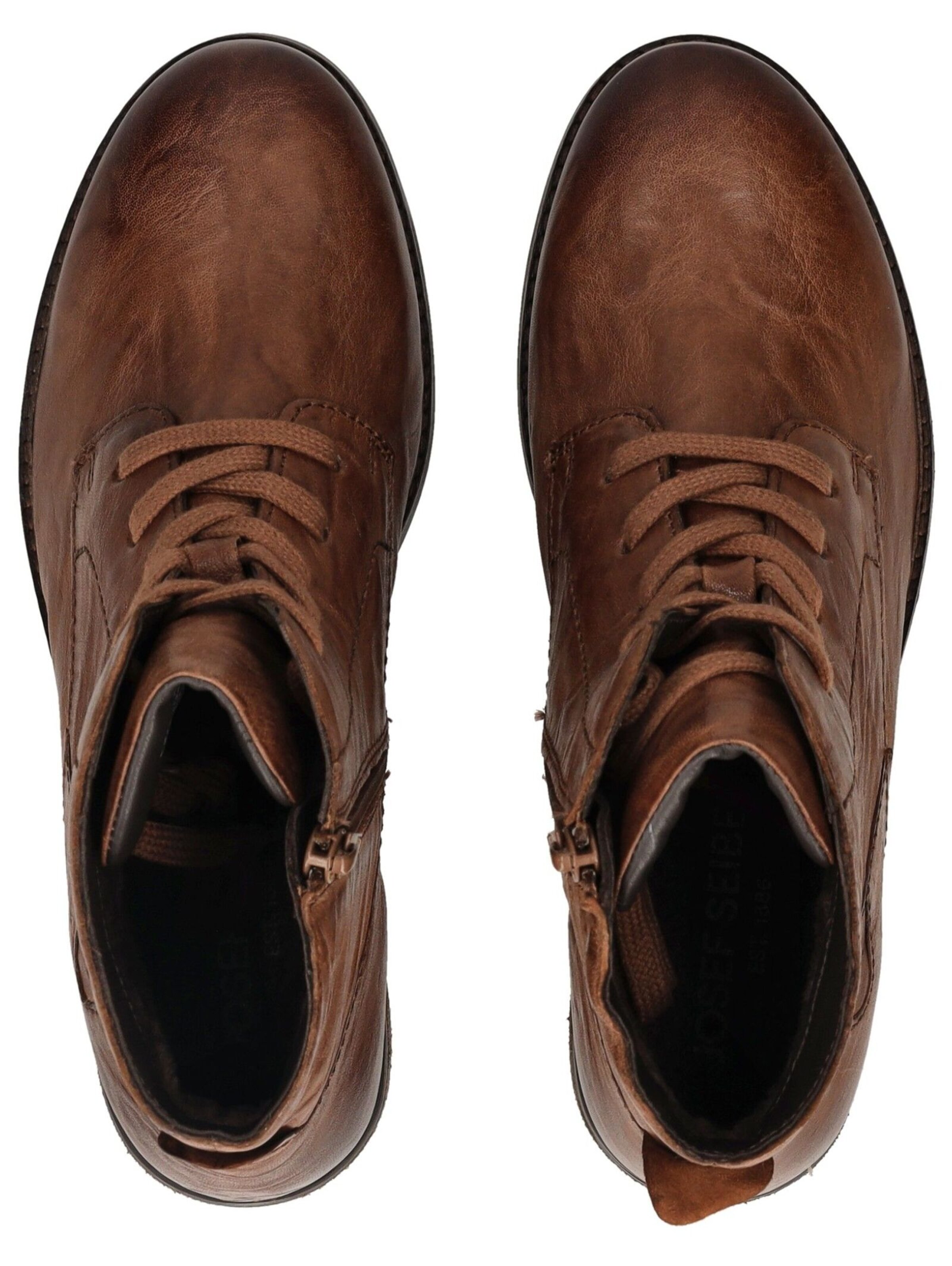 Bottines à lacets JOSEF SEIBEL en marron