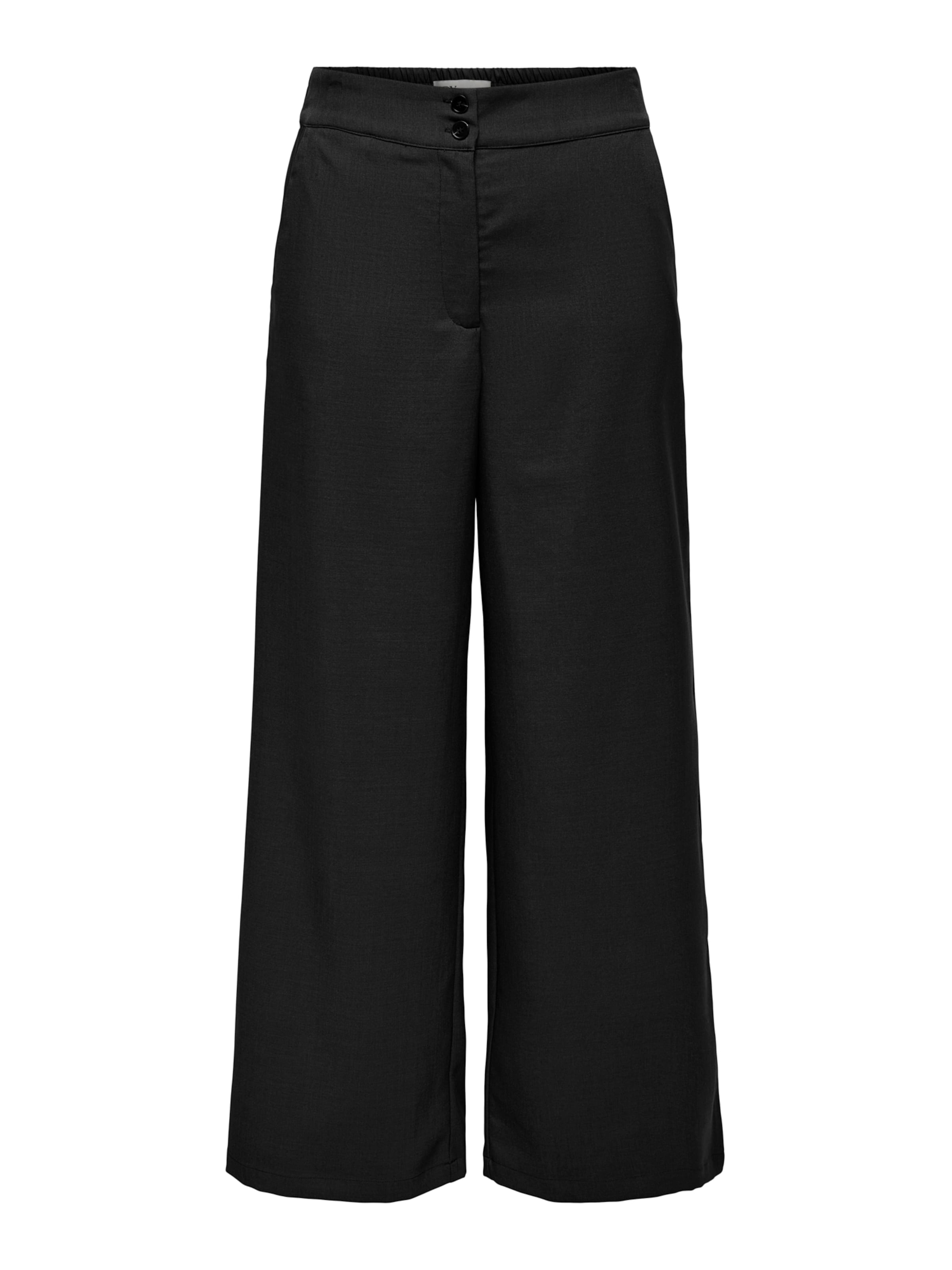 juoda JDY Plačios klešnės Kelnės 'JDYDORA': priekis