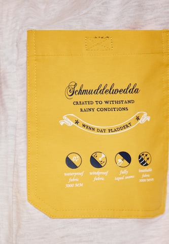 Schmuddelwedda Weatherproof jacket in Yellow