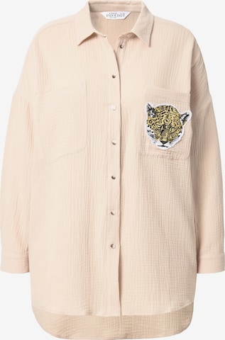 Studio Untold Blouse in Beige: voorkant