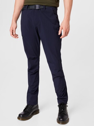 Maier Sports Regular Outdoor Pants 'Torid' in Blue: front