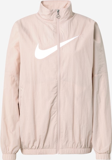 Nike Sportswear Jacke in pastellpink / weiß, Produktansicht