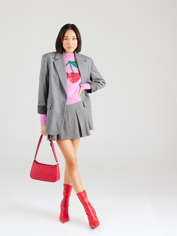 Nasty Gal Sweter 'Cherry' w kolorze różowy