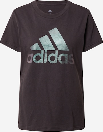 ADIDAS SPORTSWEAR Funksjonsskjorte i svart: forside