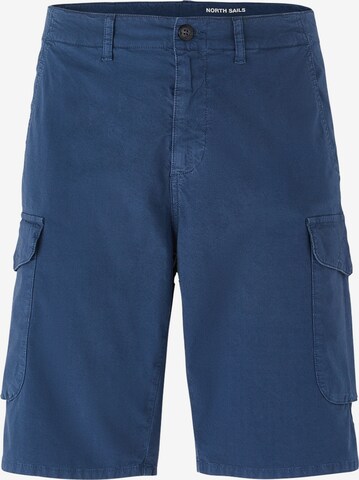 North Sails Slimfit Broek in Blauw: voorkant