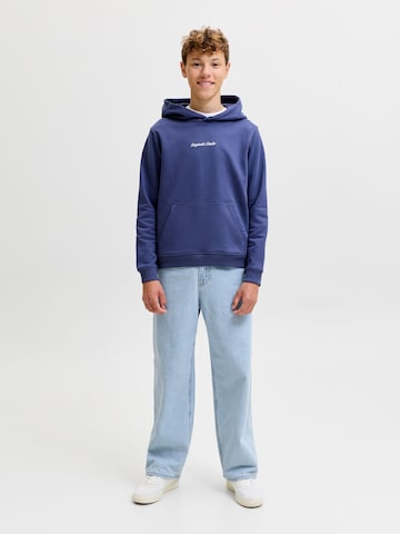 Jack & Jones Junior Regular Jeans 'JJIAlex JJOriginal' in Blauw