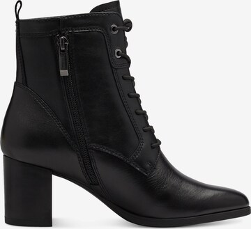 TAMARIS Lace-up bootie in Black