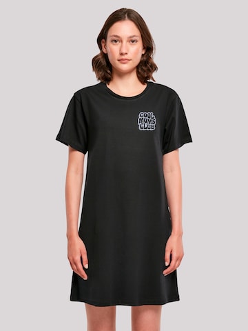 Robe 'Cool Moms Club Bestickt' F4NT4STIC en noir : devant