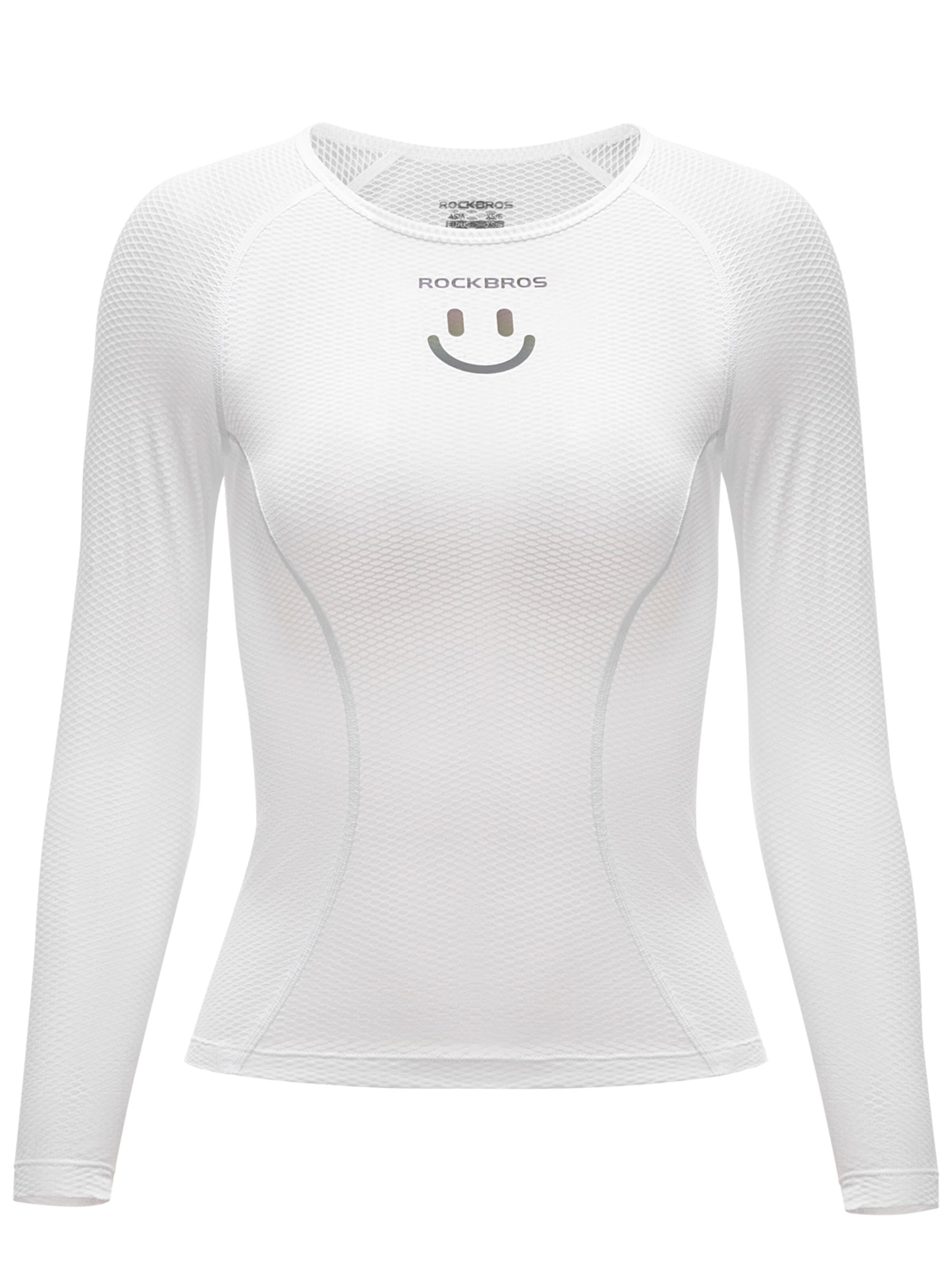 ROCKBROS Sportsweatshirt‌‌‌‌ in Weiß: Vorderseite