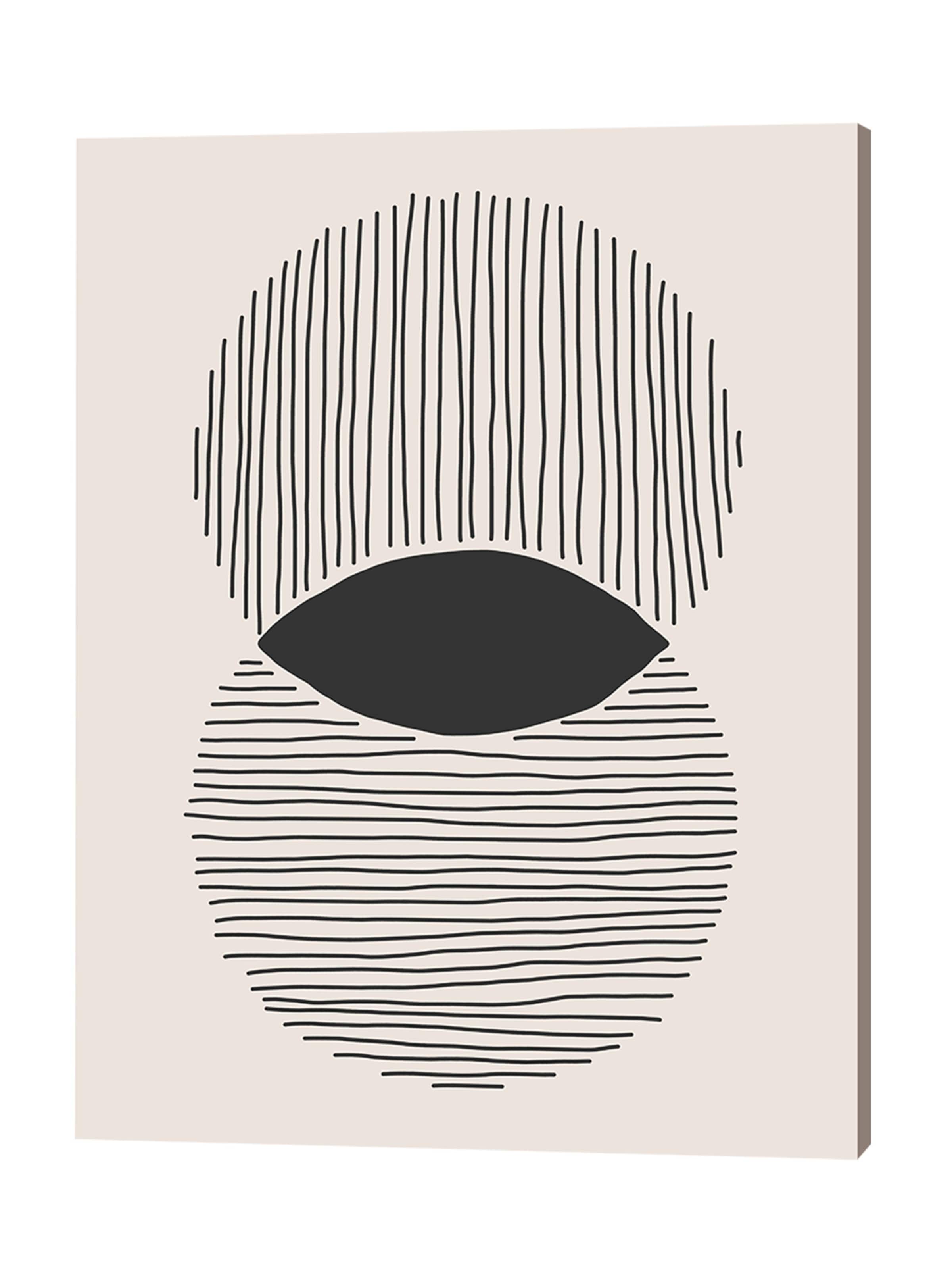 Liv Corday Bild  'Shared Portion' in Beige: Vorderseite