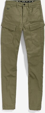 Coupe slim Pantalon cargo ' ' G-Star RAW en vert : devant