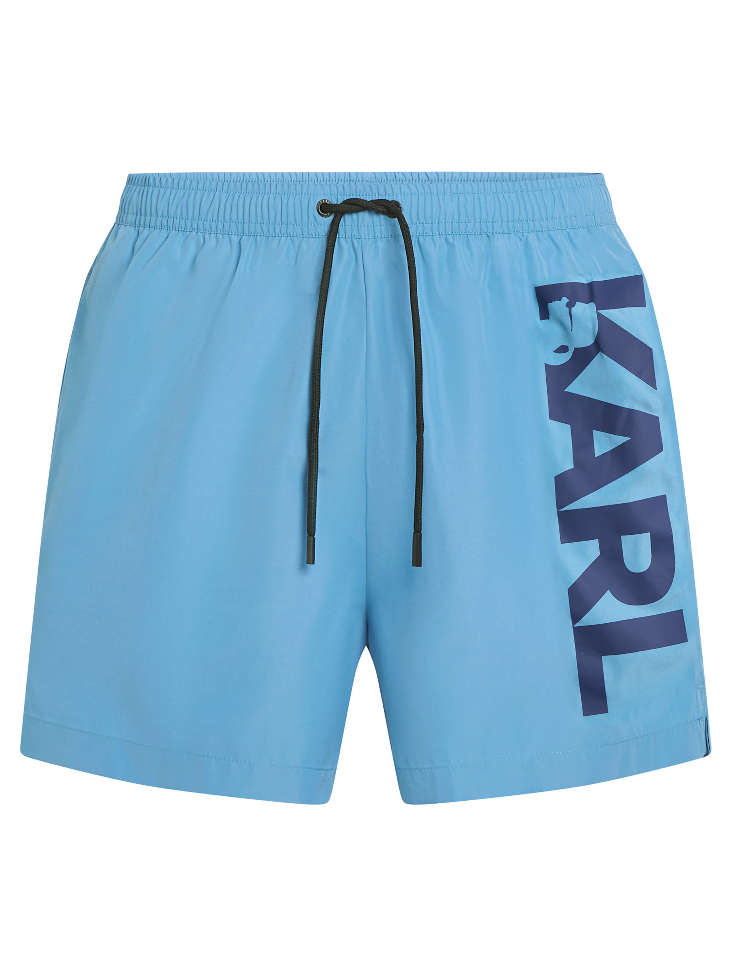 Karl Lagerfeld Badshorts i blå: framsida