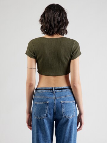 ABOUT YOU T-Shirt 'Loreen' in Grün