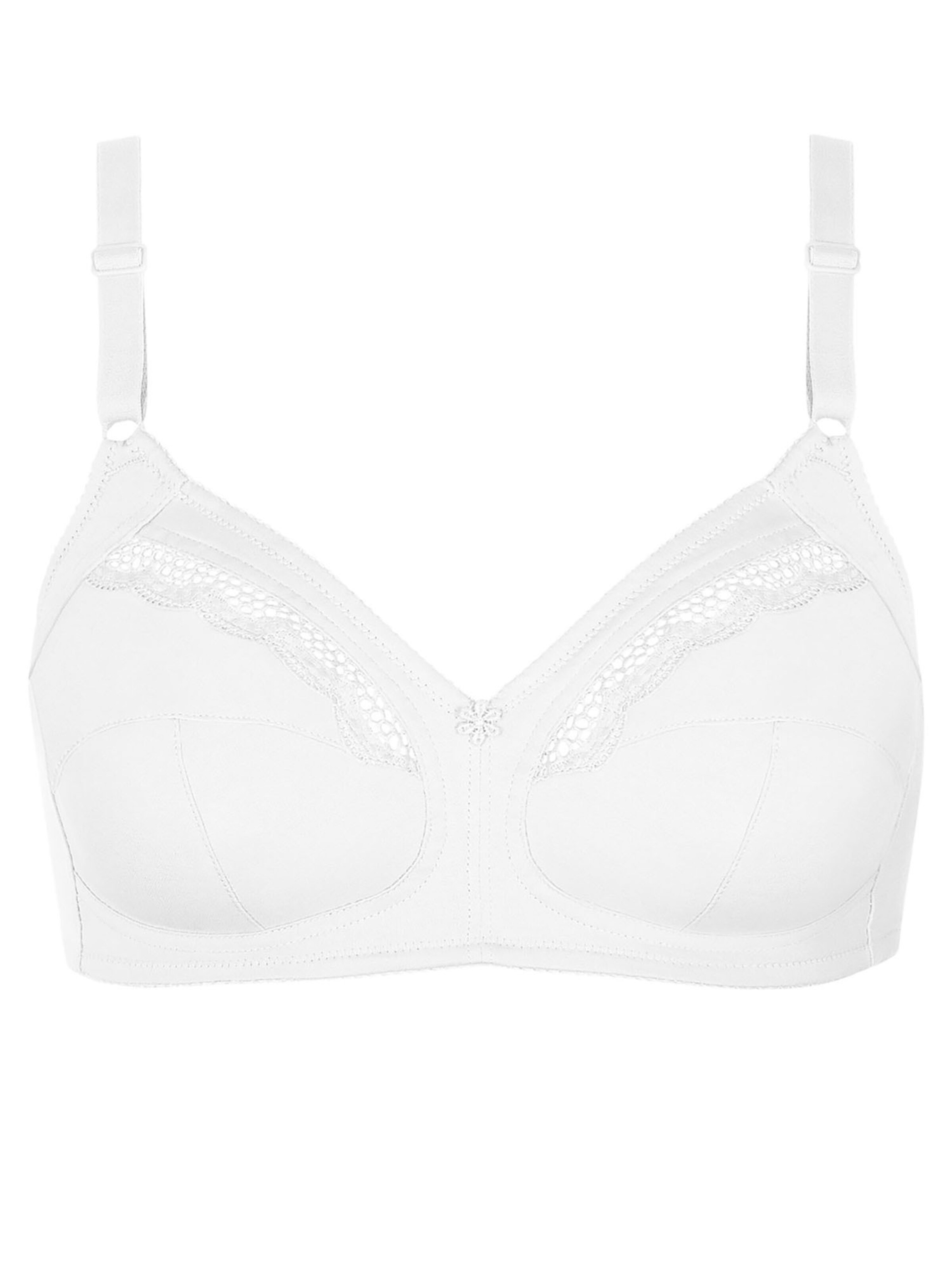 Lisca Minimiser Bra 'Manja' in White