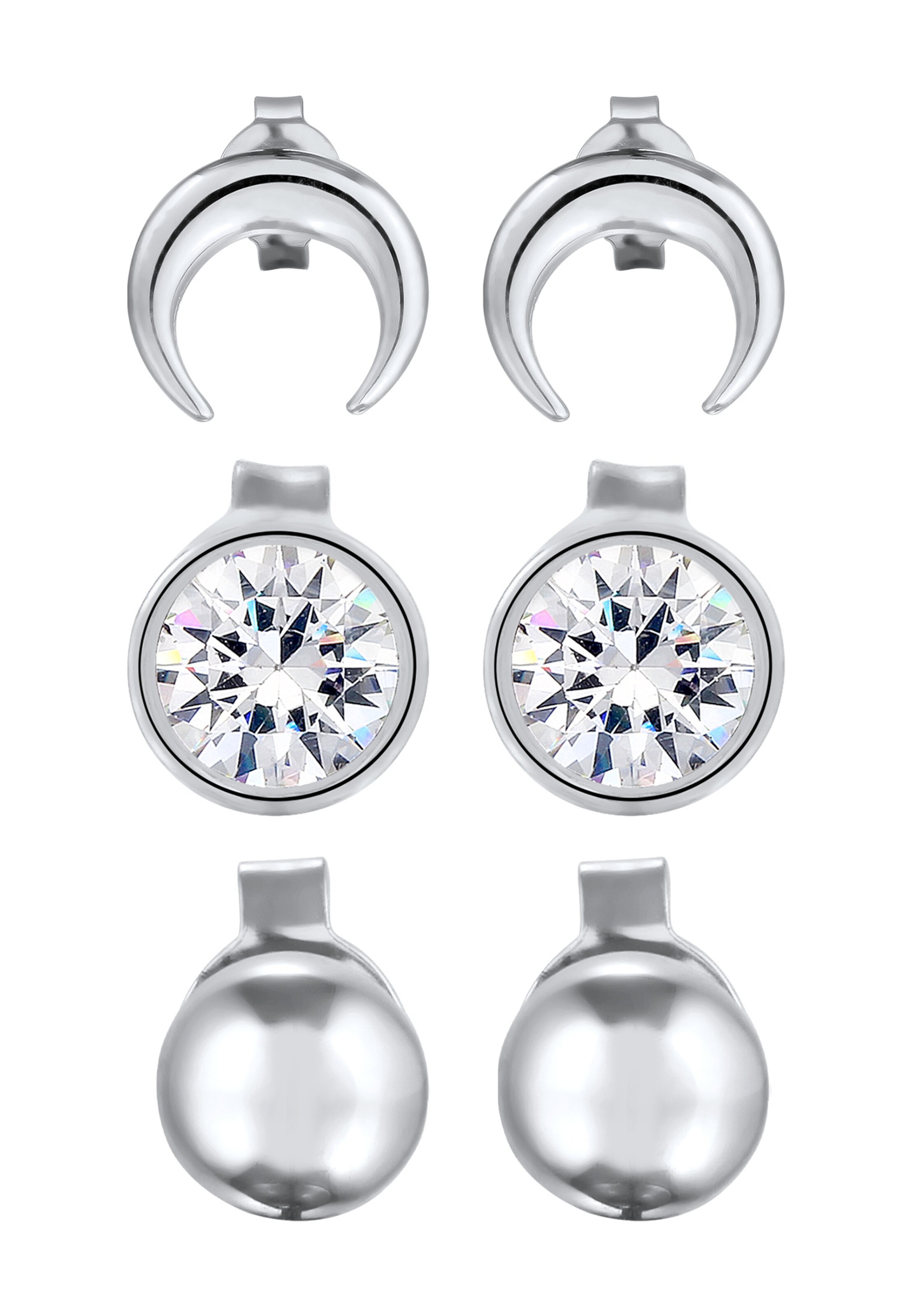 ELLI Oorbellen in Zilver