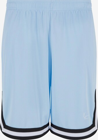 Karl Kani Loose fit Pants 'Essential' in Blue: front