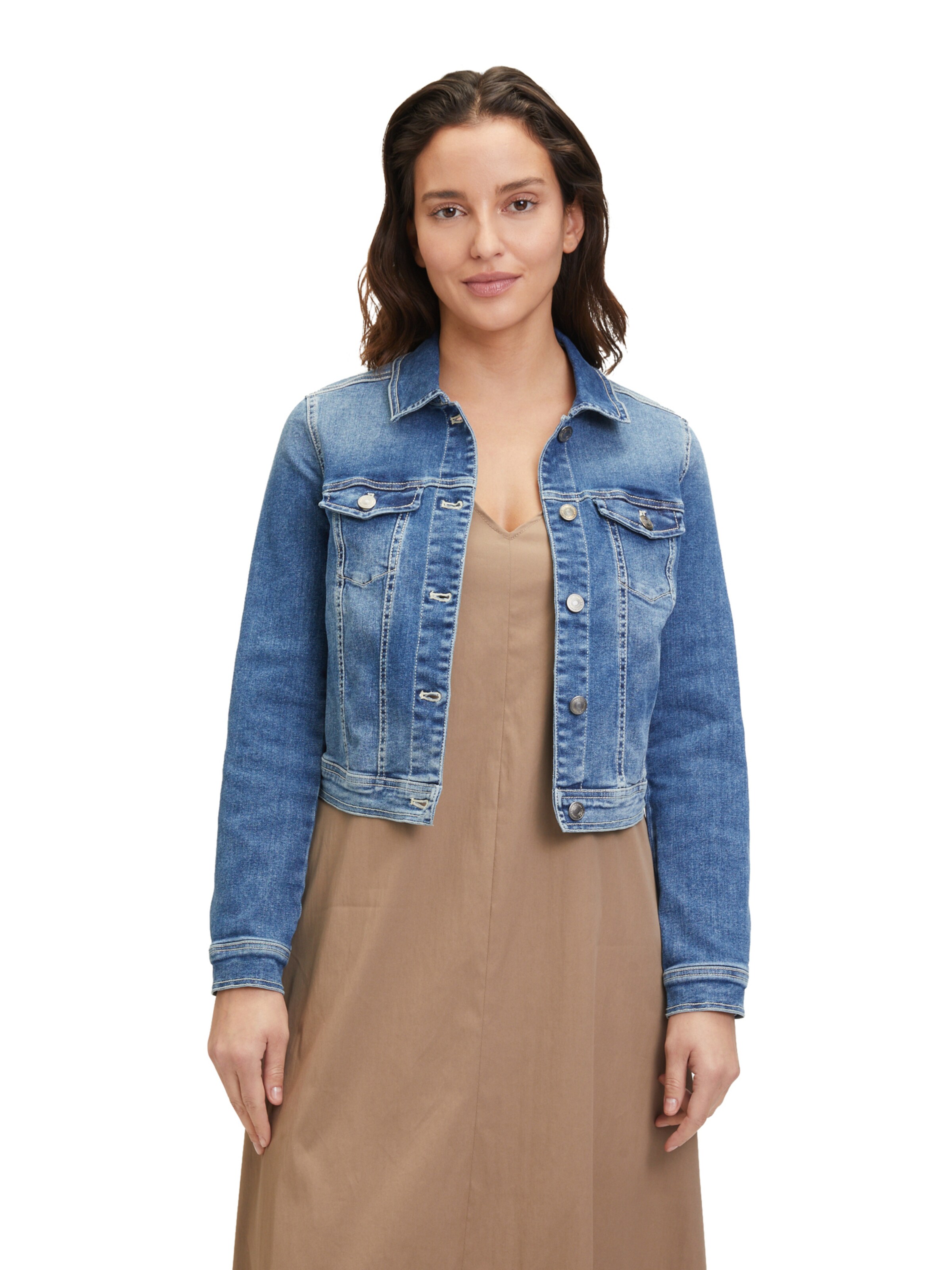 Vera Mont Between-season jacket in Blue: front