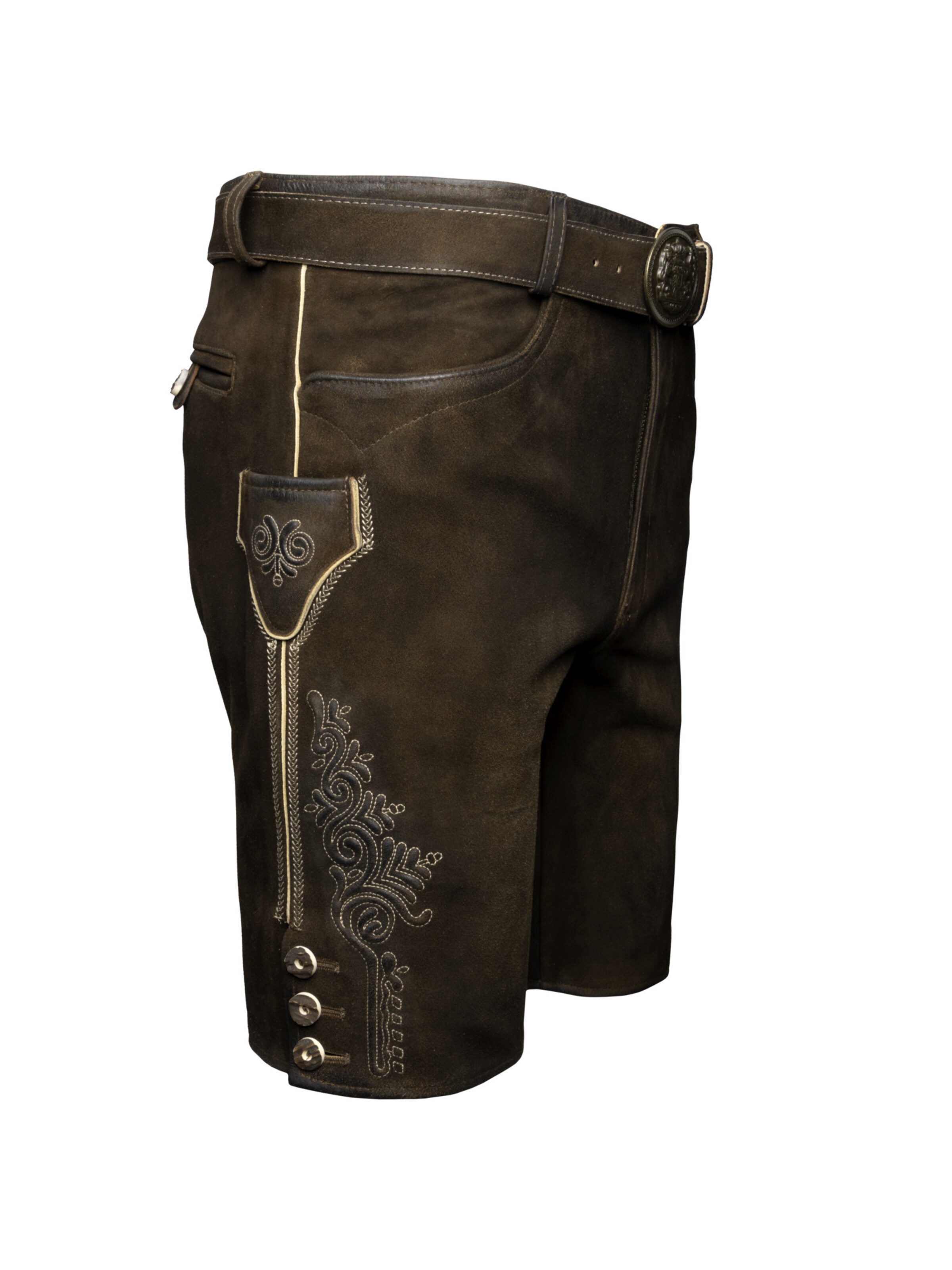 Country Maddox Regular Traditional Pants 'Faelo' in Brown
