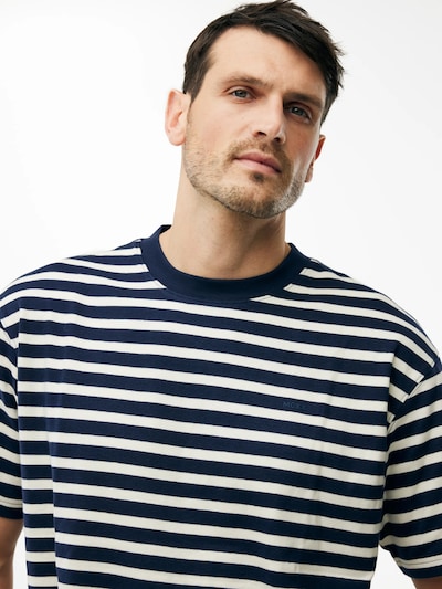 MEXX Camiseta en L en navy / blanco, Vista del producto
