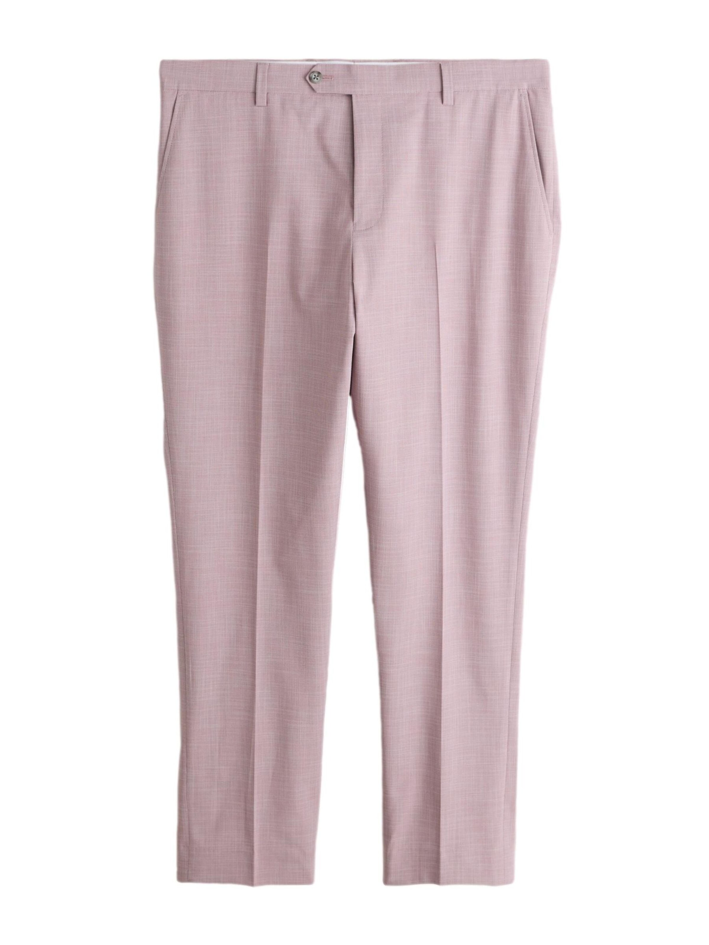 Next Slimfit Hose 'Motionflex' in Pink: Vorderseite