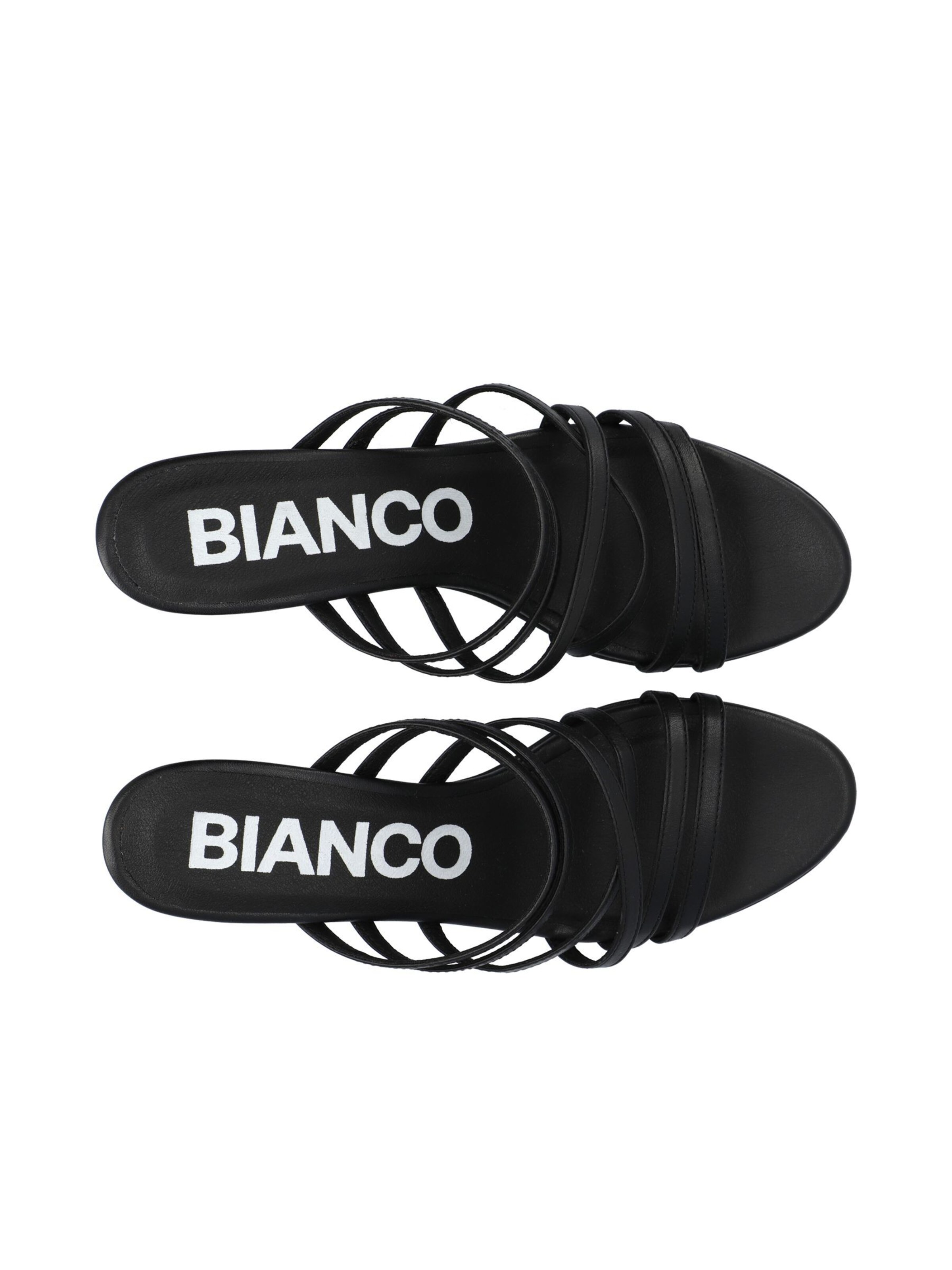 Bianco - Zapatos abiertos 'BELLE' en negro