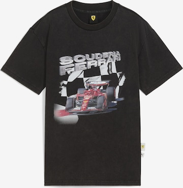 PUMA Shirt 'Scuderia Ferrari' in Black: front
