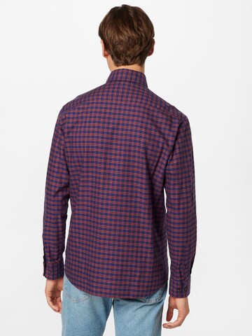 ETERNA - Ajuste regular Camisa en azul