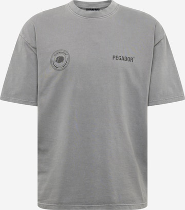 Pegador - Camisa 'GORDAN' em cinzento: frente