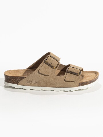 Bayton Pantolette 'Tracy' i beige