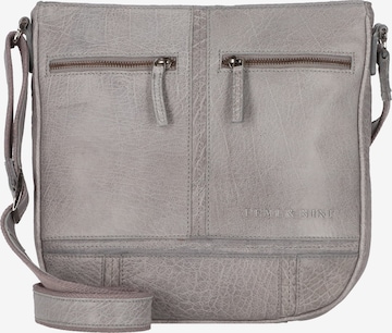 Greenland Nature Crossbody Bag 'Femi & Nine' in Grey: front