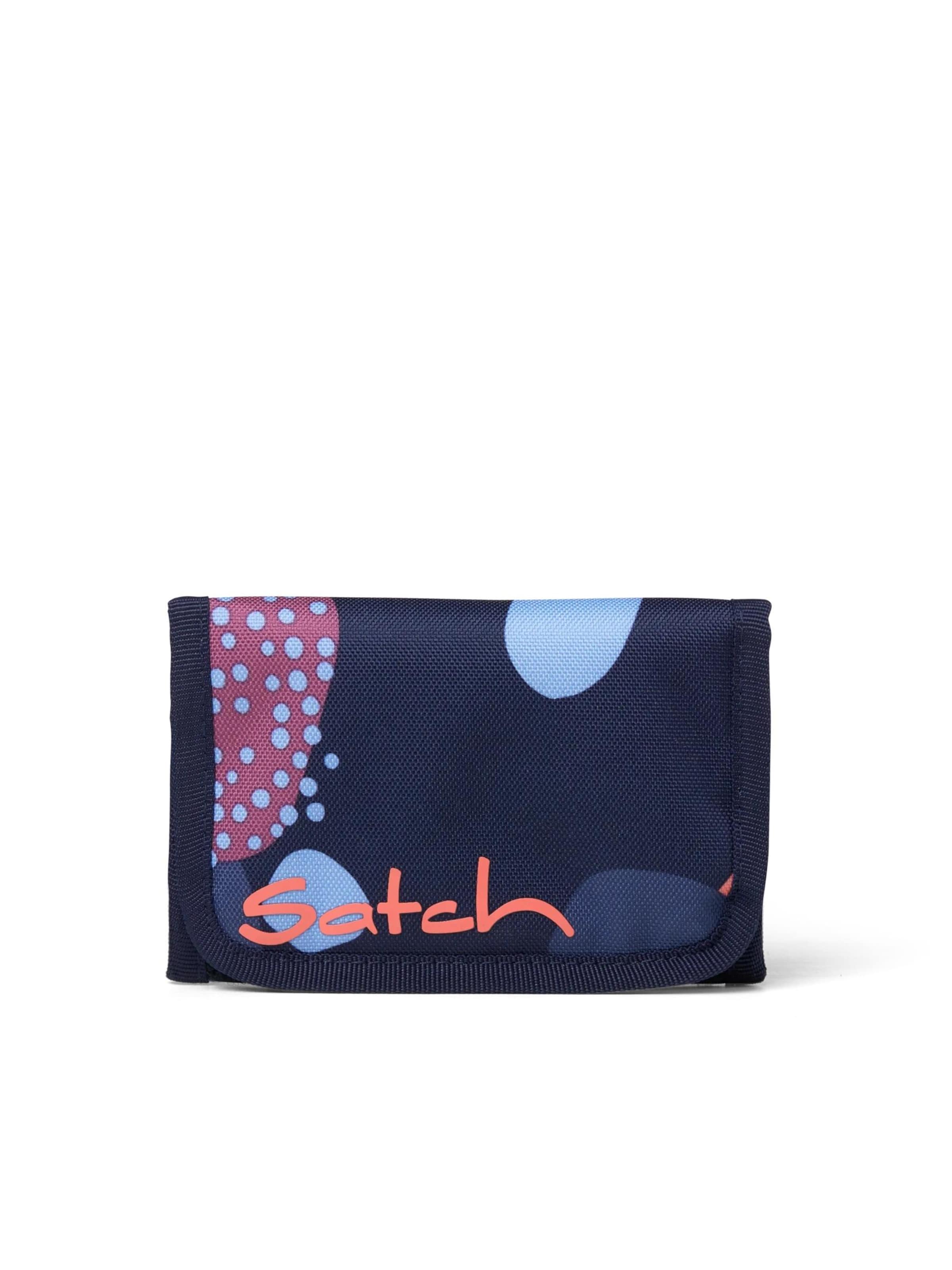 Satch Wallet 'Portemonnaie Geldbeutel' in Blue: front