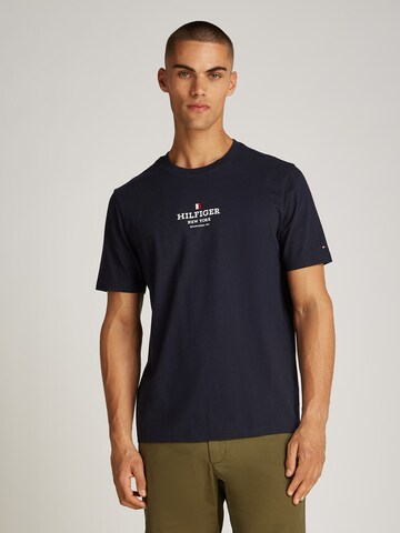Maglietta di TOMMY HILFIGER in blu: frontale